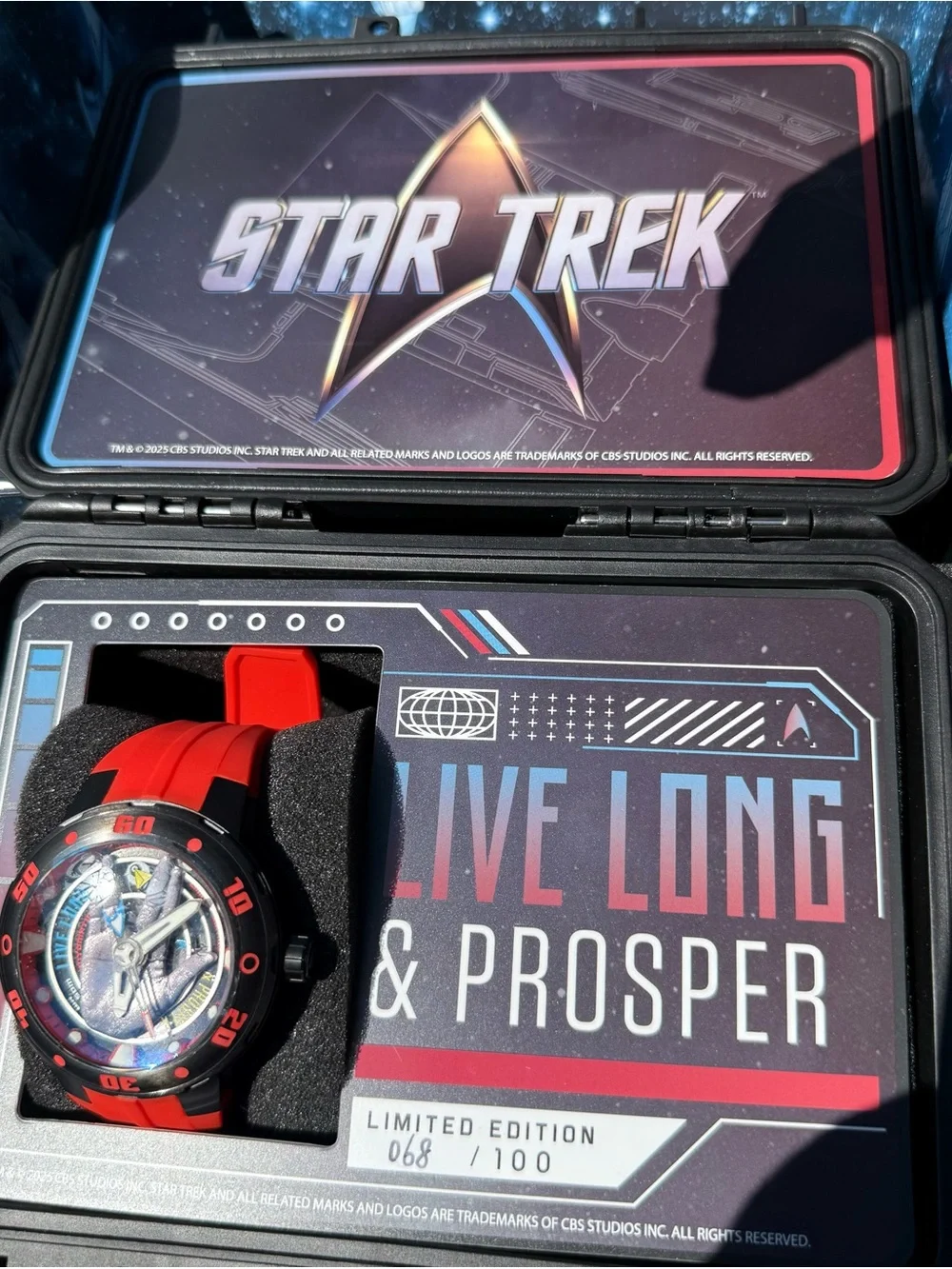 Nubeo 68/100 Limited Editon Mariner Live Long and Prosper